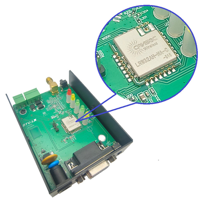DTU Data Transfer Unit данные RS232 RS485 серийный порт Протокол связи LoRa